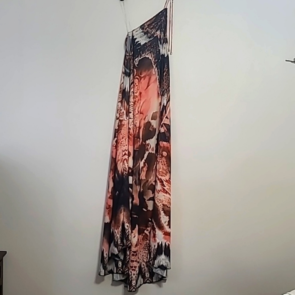 Convertible Embellished Maxi Dress with open back